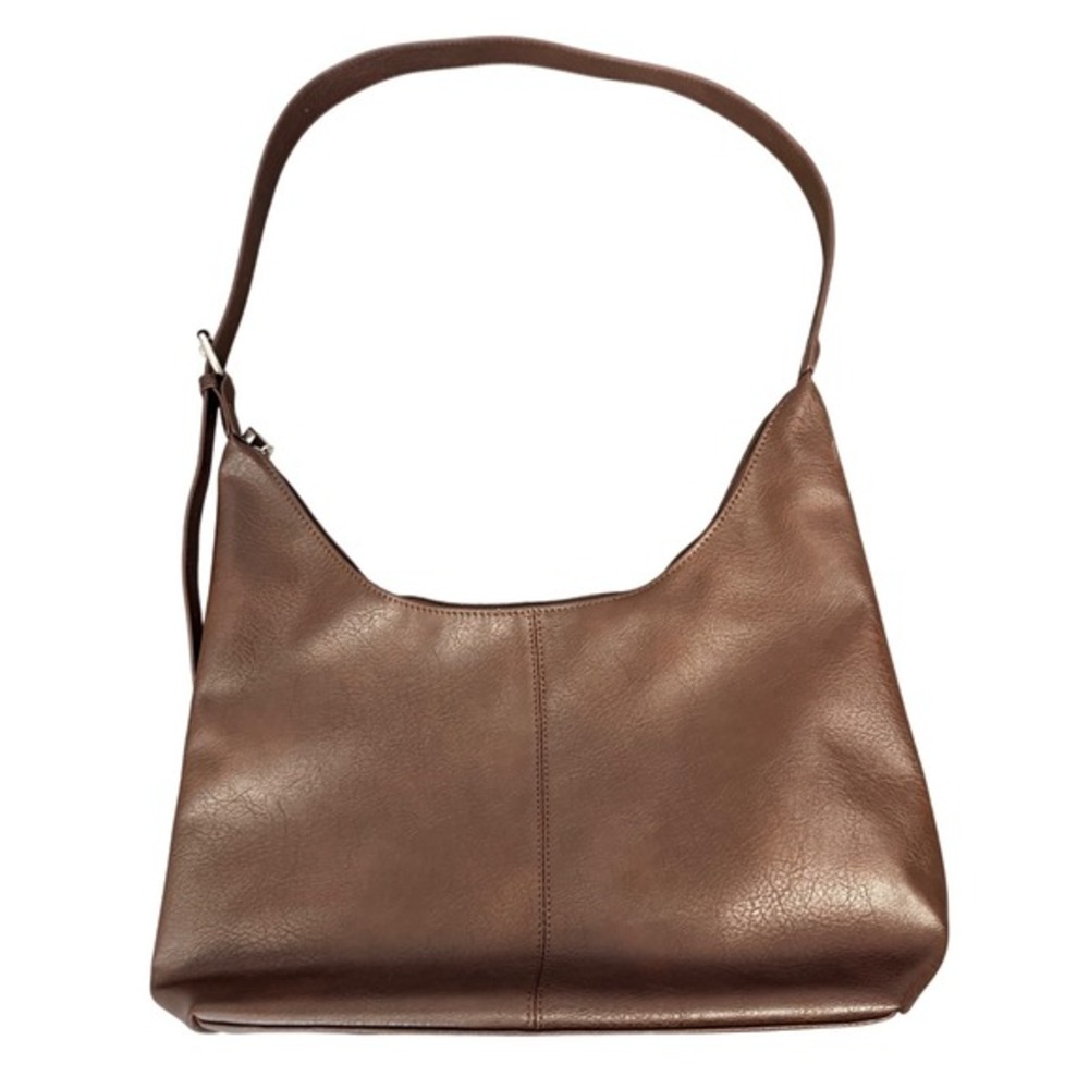 Tik Tok Shop Perfect Slouchy Purse Brown Crossbody Bag Adjustable‎ Faux Leather